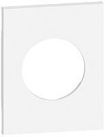 Лицевая панель Legrand BTicino Living Now для 1-м. 3 мод. розетки 220В белый картинка